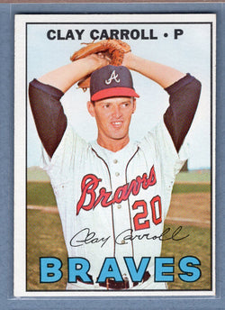 1967 Topps #219 Clay Carroll EX-MT  GO460