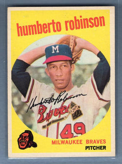 1959 Topps #366 Humberto Robinson VG-EX    Set Break A