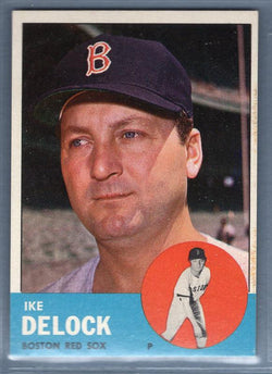 1963 Topps #136 Ike Delock EX-MT  GO393