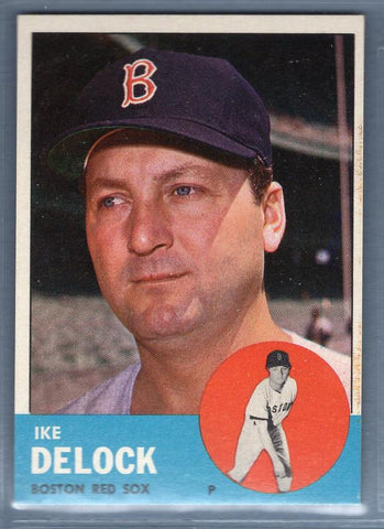1963 Topps #136 Ike Delock EX-MT  GO393