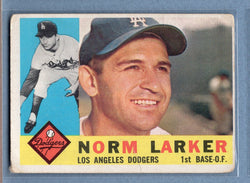 1960 Topps #394 Norm Larker  G-VG  GO257