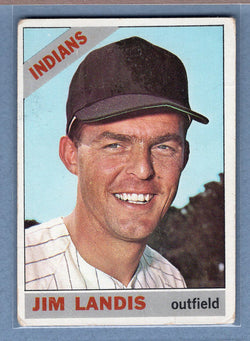 1966 Topps #128 Jim Landis (st) (a) VG  GO470