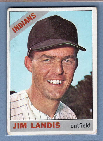 1966 Topps #128 Jim Landis (st) (a) VG  GO470