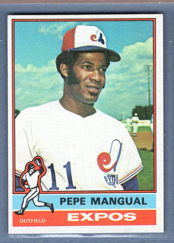 1976 Topps #164 Pepe Mangual  EX-MT  GOSB1