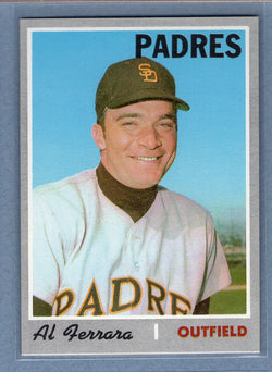1970 Topps #345 Al Ferrara  (c) EX-MT  GO200