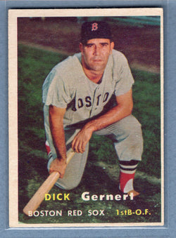 1957 Topps #202 Dick Gernert (a) EX   GO260