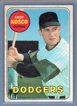 1969 Topps #139 Andy Kosco (st) (b) VG  GO602