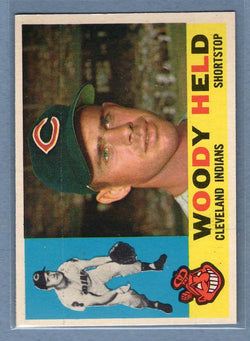 1960 Topps #178 Woody Held EX-MT   GO340