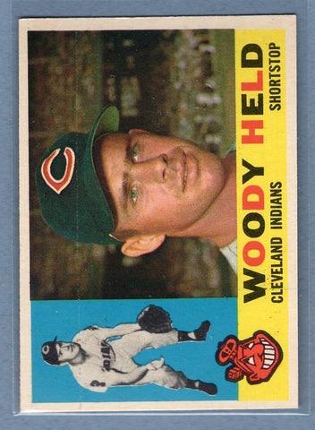 1960 Topps #178 Woody Held EX-MT   GO340