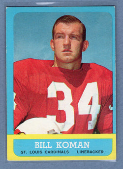 1963 Topps #154 Bill Koman VG-EX  GO100