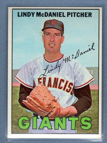 1967 Topps #46 Lindy McDaniel EX-MT  GO263