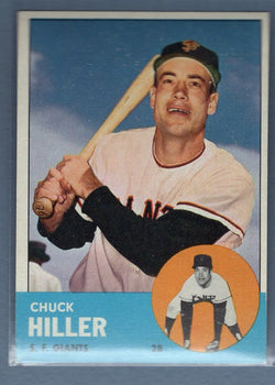 1963 Topps #185 Chuck Hiller NM      INVGO395