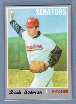 1970 Topps #175 Dick Bosman  EX-MT  GO695