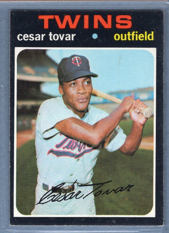 1971 Topps #165 Cesar Tovar  EX  GO747