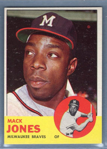1963 Topps #137 Mack Jones EX-MT  GO393