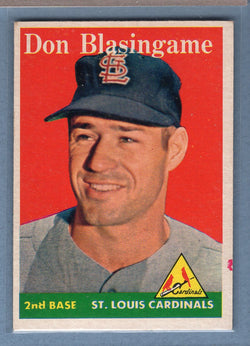 1958 Topps #199 Don Blassingame  VG-EX  GO387