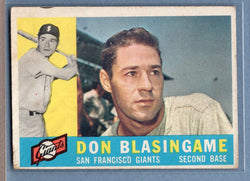 1960 Topps #397 Don Blasingame  VG  GO257