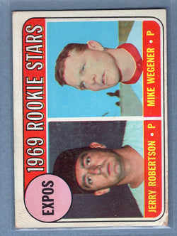 1969 Topps #284 Expos Rookies (a) VG  GO350