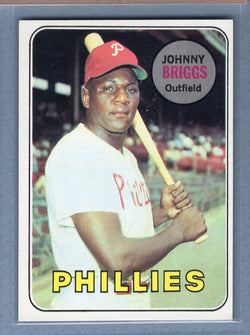 1969 Topps #73 Johnny Briggs (b) EX-MT  GO700