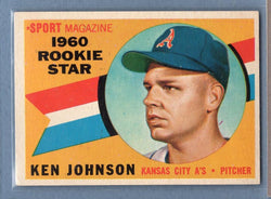 1960 Topps #135 Ken Johnson EX   GO550