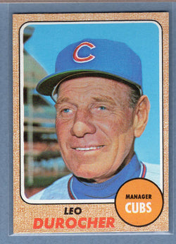 1968 Topps #321 Leo Durocher (HOF) (c)EX-MT  GO507