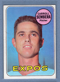 1969 Topps #351 Carroll Sembera (st) (b) VG  GO577