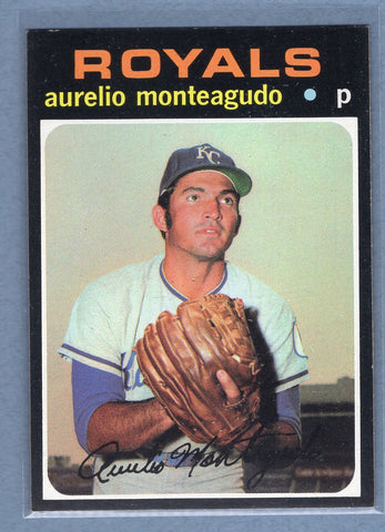 1971 Topps #129 Aurelio Monteagudo  EX  GO501