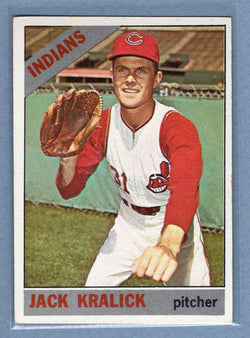 1966 Topps #129 Jack Kralick (a) EX  GO470
