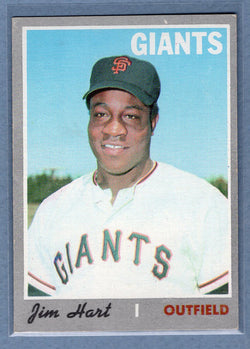1970 Topps #176 Jim Hart  EX  GO695