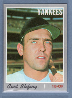 1970 Topps #297 Curt Blefary  EX-MT  GO260