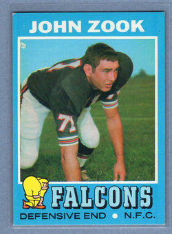 1971 Topps #166 John Zook EX-MT  GO260