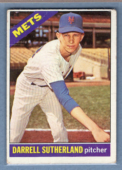 1966 Topps #191 Darrell Sutherland G-VG  GO300