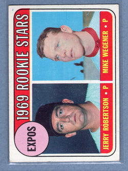 1969 Topps #284 Expos Rookies (b) EX  GO350