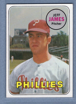 1969 Topps #477 Jeff James  EX   GO501