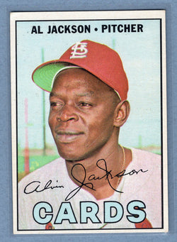1967 Topps #195 Al Jackson EX  GO360