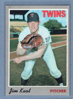 1970 Topps #75 Jim Kaat  (a) EX  GO900