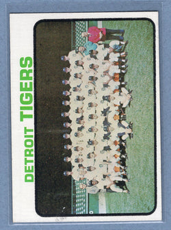 1973 Topps #191 Detroit Tigers Team  EX-MT  GO550