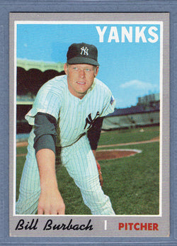 1970 Topps #167 Bill Burbach  EX-MT  SB2