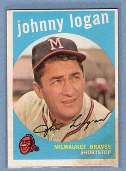 1959 Topps #225 Johnny Logan (a) VG   GO410