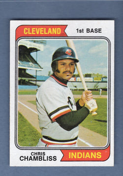 1974 Topps Baseball #384 Chris Chambliss NM-MT 001