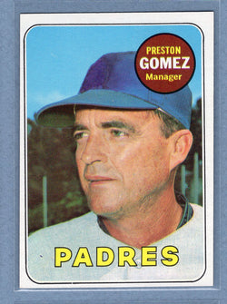 1969 Topps #74 Preston Gomez (b) EX-MT  GO700