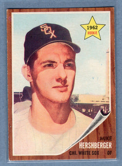 1962 Topps #341 Mike Hershberger  EX  GO522