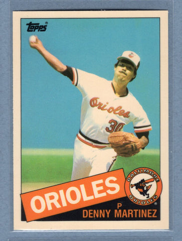 1985 Topps Tiffany #199 Dennis Martinez NM