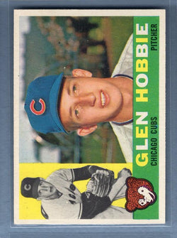 1960 Topps #182 Glen Hobbie EX-MT   GO340