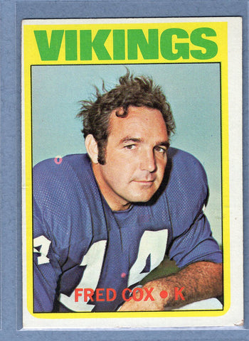 1972 Topps #194 Fred Cox EX  GO210