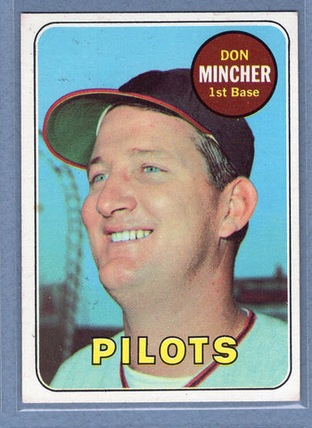 1969 Topps #285 Don Mincher (a) EX  GO350