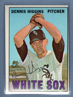 1967 Topps #52 Dennis Higgins VG-EX  GO263