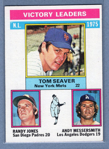 1976 Topps #199 Nl Victory Leaders  (f) EX  GO450
