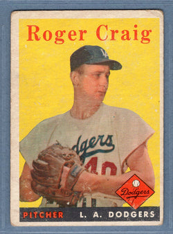1958 Topps #194 Roger Craig VG  GO240
