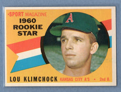 1960 Topps #137 Lou Klimchock(a) EX   GO550